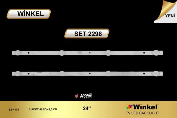 Arçelik 24 inç TV LED bar takımı Winkel SET 2298