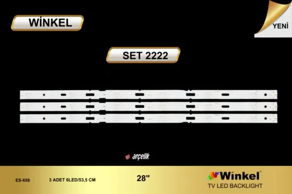 Arçelik 28 inç TV LED bar takımı Winkel SET 2222