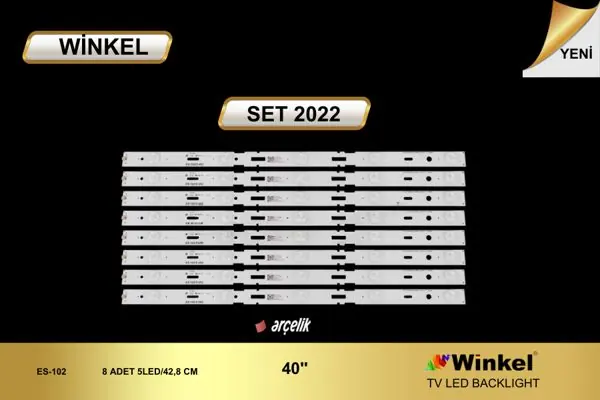 Arçelik 40 inç TV LED bar takımı Winkel SET 2022