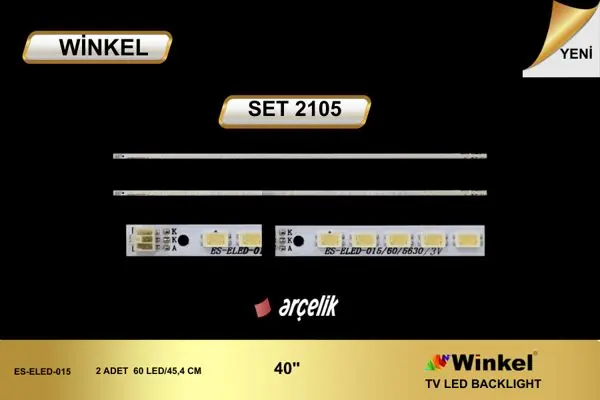Arçelik 40 inç TV LED bar takımı Winkel SET 2105