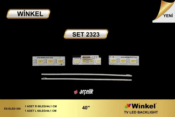 Arçelik 40 inç TV LED bar takımı Winkel SET 2323