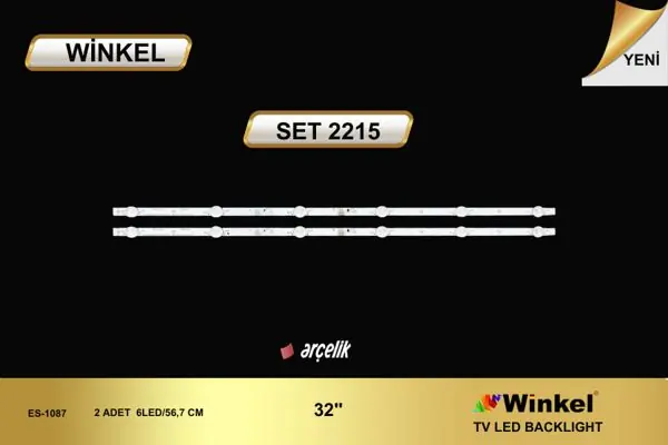Arçelik inç TV LED bar takımı Winkel SET 2215