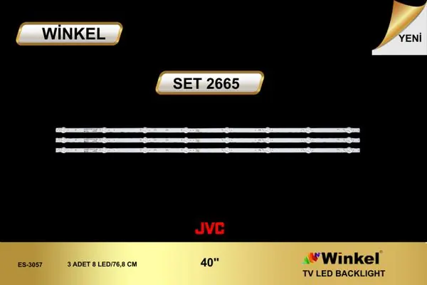JVC 40 inç TV LED bar takımı Winkel SET 2665