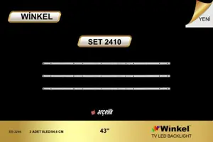 Arçelik 43 inç LED bar takımı Winkel SET 2410