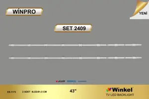 Arçelik 43 inç LED bar takımı Winpro SET 2409