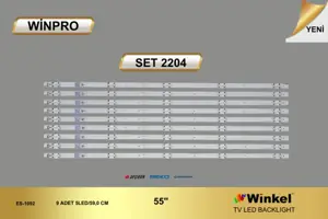 Arçelik 55 inç LED bar takımı Winpro SET 2204