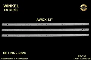Awox 32 inç LED bar takımı Winkel SET 2072-2228