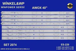 Awox 40 inç LED bar takımı Winkel&WP 2074