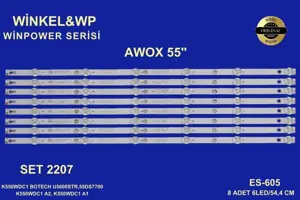 Awox 55 inç LED bar takımı Winkel&WP 2207