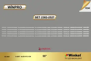 Awox 55 inç LED bar takımı Winpro SET 2382