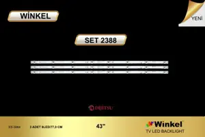Dijitsu 43 inç LED bar takımı Winkel SET 2388