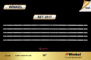 Dijitsu 55 inç LED bar takımı Winkel SET 2517