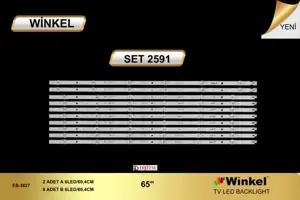 Dijitsu 65 inç LED bar takımı Winkel SET 2591