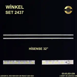 Hisense 32 inç LED bar takımı Winkel SET 2437