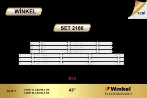 LG 43 inç LED bar takımı Winkel SET 2166