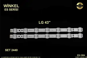 LG 43 inç LED bar takımı Winkel SET 2440