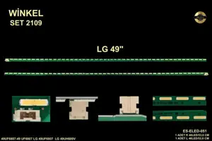 LG 49 inç LED bar takımı Winkel SET 2109