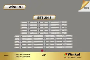 LG 49 inç LED bar takımı Winpro SET 2013