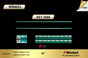 LG 65 inç LED bar takımı Winkel SET 2686