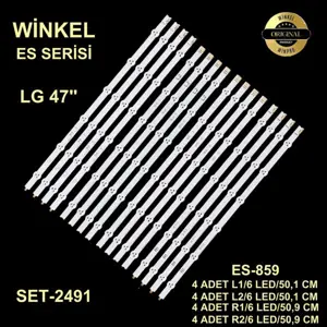 LG inç LED bar takımı Winkel SET 2491