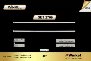 Next 39 inç LED bar takımı Winkel SET 2769