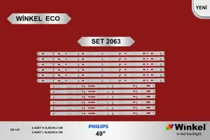 Philips 49 inç LED bar takımı Winkel Eco SET 2063