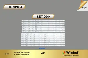 Philips 49 inç LED bar takımı Winpro SET 2064
