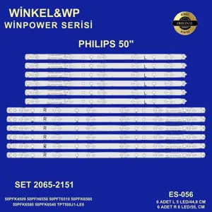 Philips 50 inç LED bar takımı Winkel&WP 2065