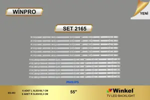 Philips 55 inç LED bar takımı Winpro SET 2165