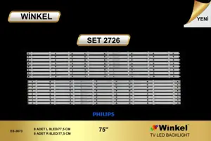 Philips 75 inç LED bar takımı Winkel SET 2726