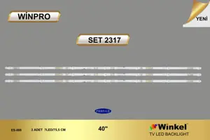 Profilo 40 inç LED bar takımı Winpro SET 2317