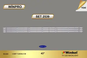 Profilo 43 inç LED bar takımı Winpro SET 2539