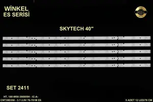 Skytech 40 inç LED bar takımı Winkel SET 2411