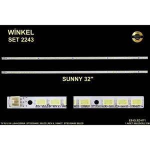 Sunny 32 inç LED bar takımı Winkel SET 2243