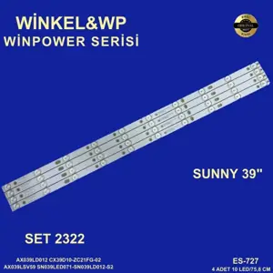 Sunny 39 inç LED bar takımı Winkel&WP 2322