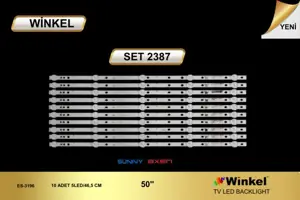 Sunny 50 inç LED bar takımı Winkel SET 2387