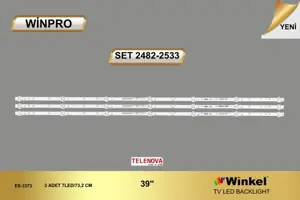Telenova 39 inç LED bar takımı Winpro SET 2482