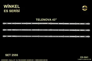 Telenova 43 inç LED bar takımı Winkel SET 2555