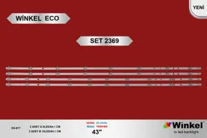 Vestel 43 inç LED bar takımı Winkel Eco SET 2369