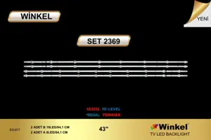 Vestel 43 inç LED bar takımı Winkel SET 2369