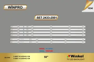 Vestel 50 inç LED bar takımı Winpro SET 2433-2501