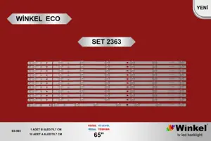 Vestel 65 inç LED bar takımı Winkel Eco SET 2363
