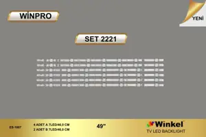 Vestel  inç LED bar takımı Winpro SET 2221