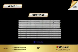 Yumatu 49 inç LED bar takımı Winkel SET 2597