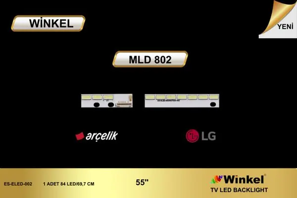 LG 55 inç TV LED bar takımı Winkel MLD 802
