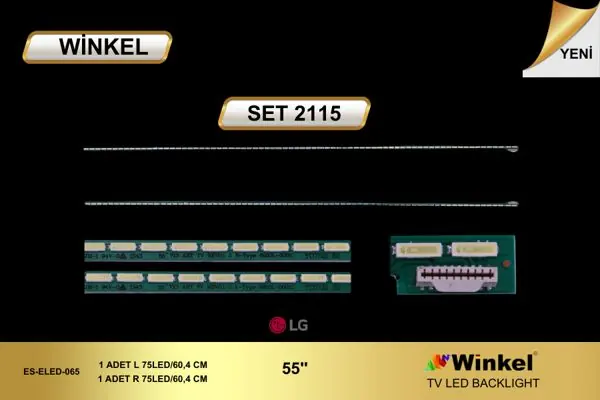 LG  inç TV LED bar takımı Winkel SET 2115