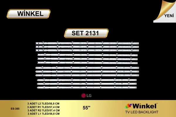 LG inç TV LED bar takımı Winkel SET 2131