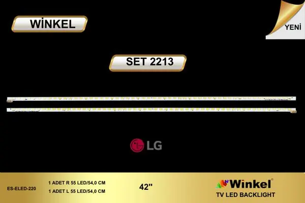 LG inç TV LED bar takımı Winkel SET 2213