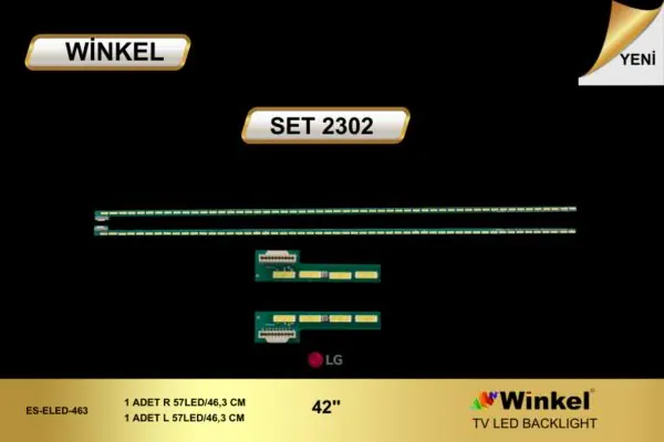 LG  inç TV LED bar takımı Winkel SET 2302