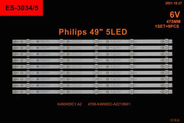 Philips 49 inç TV LED bar takımı Winkel SET 2357